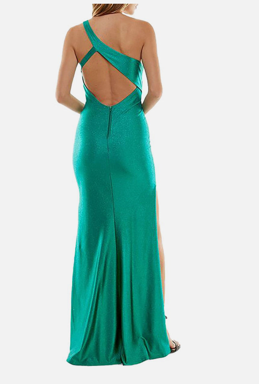 Glamorous Asymmetric Dress with Front Slit